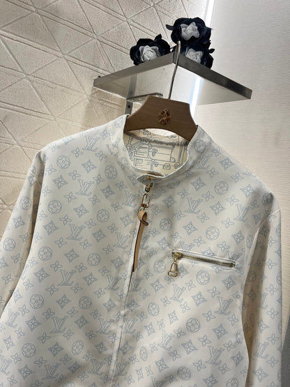 25ss Wear printed flying jacket on both sides