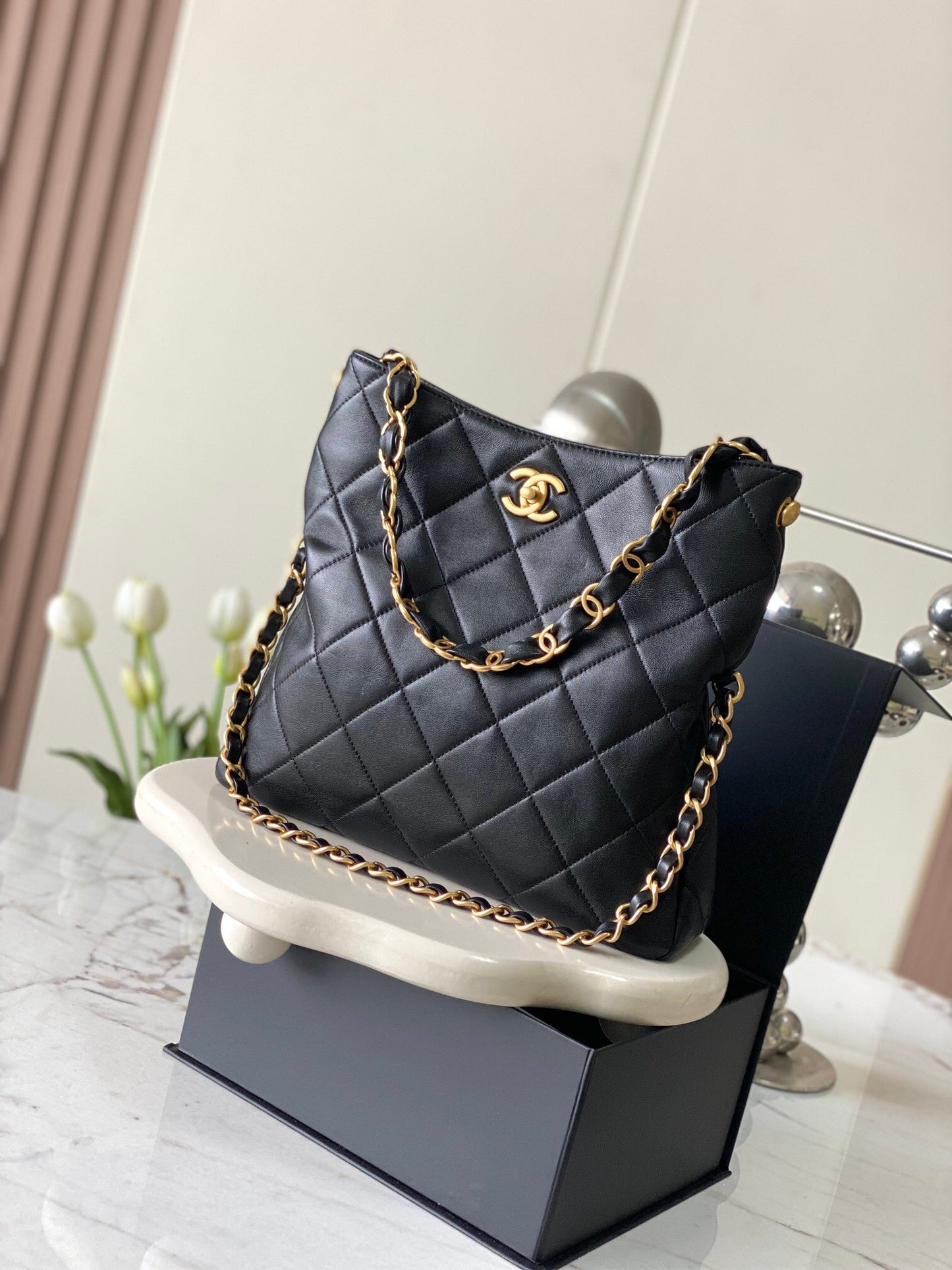 24 Folding hobo underarm bag