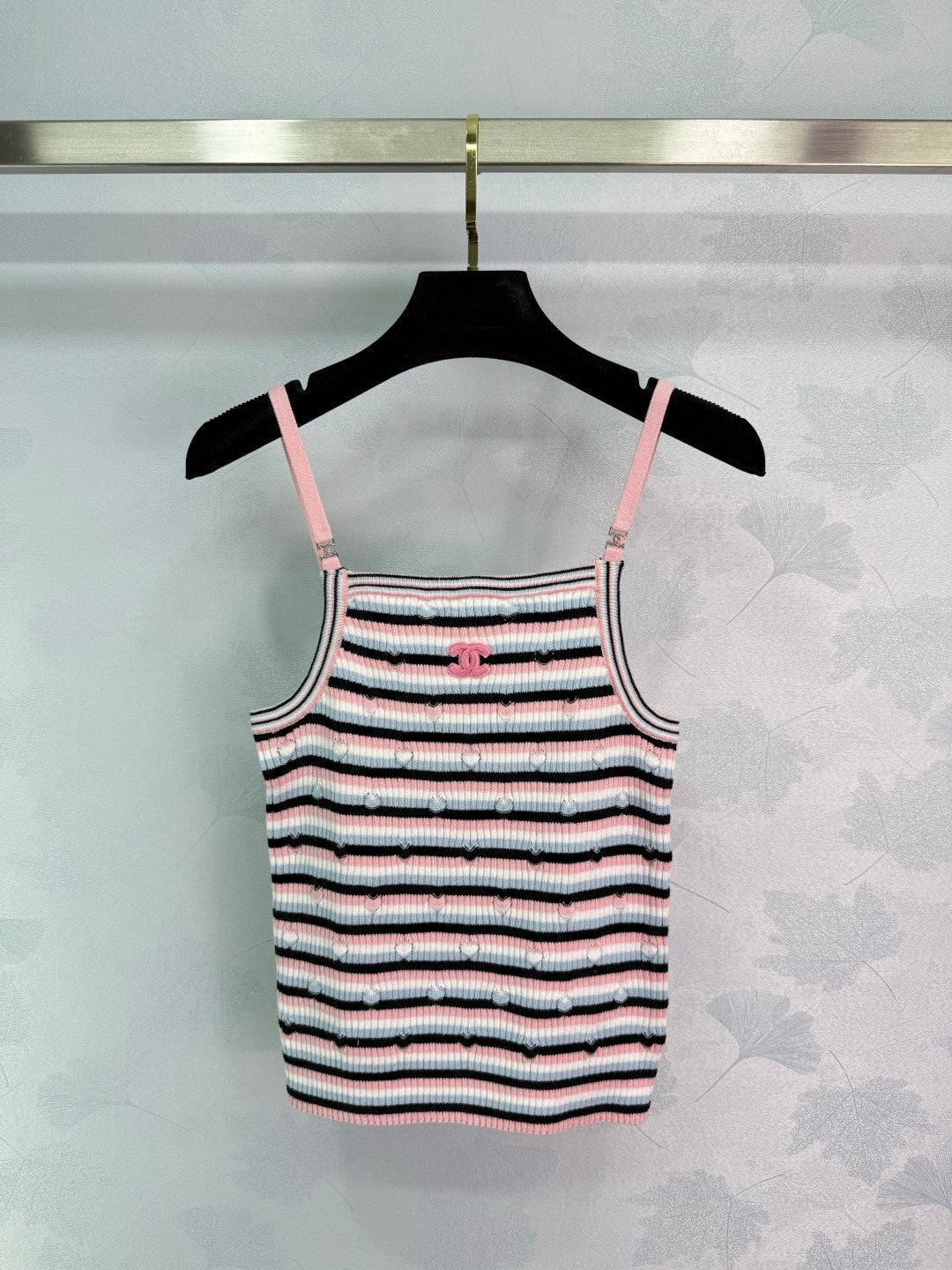 25 Knitted Striped Camisole