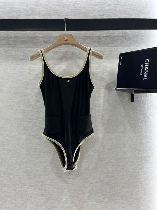 25 new logo sling one-piece swimsuit