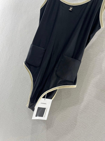 25 new logo sling one-piece swimsuit