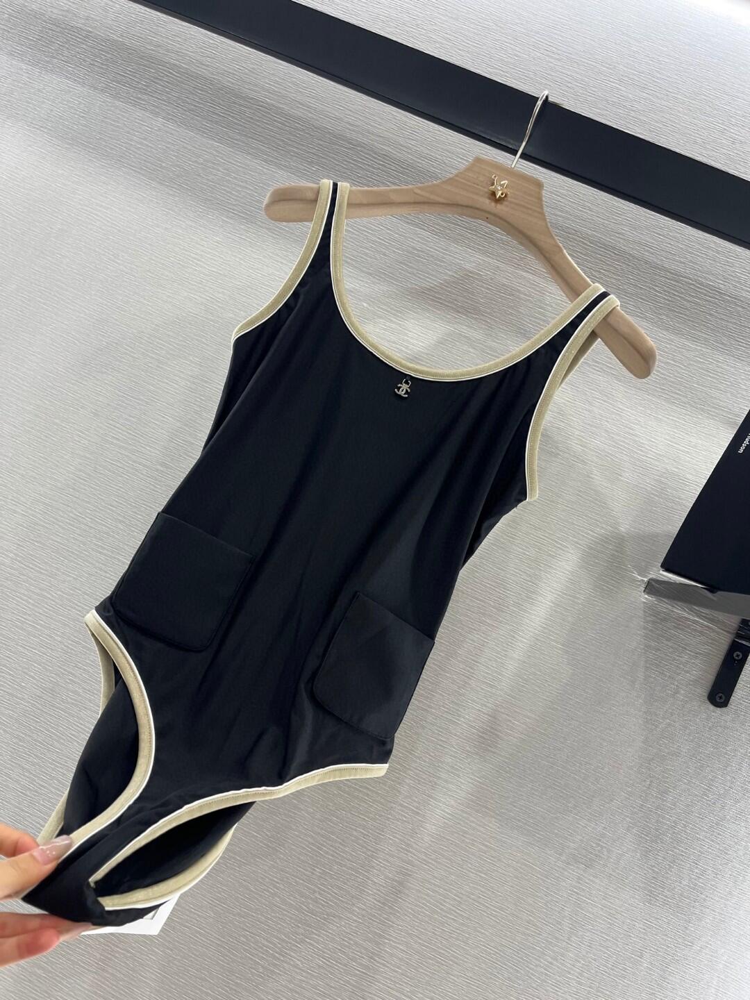 25 new logo sling one-piece swimsuit