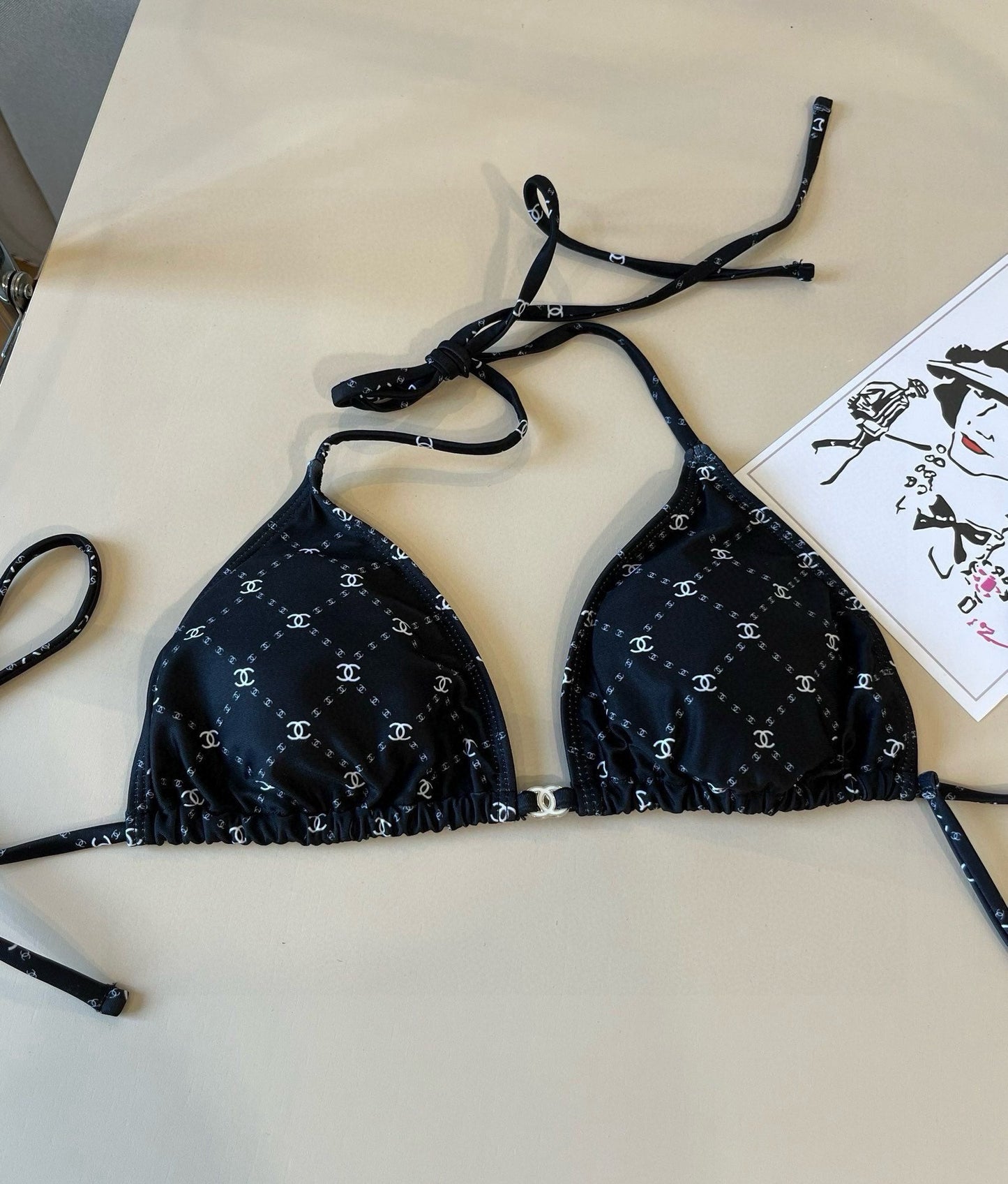 25 logo bikini swimsuit