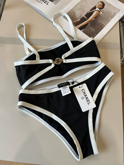 C 25 logo bikini swimsuit
