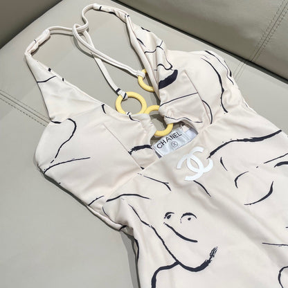 25 New one-piece swimsuit