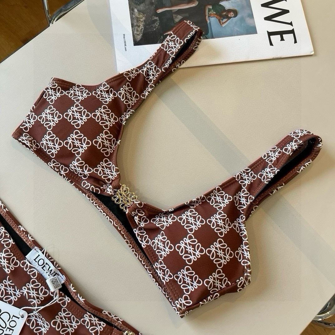 25 New style printed swimsuit