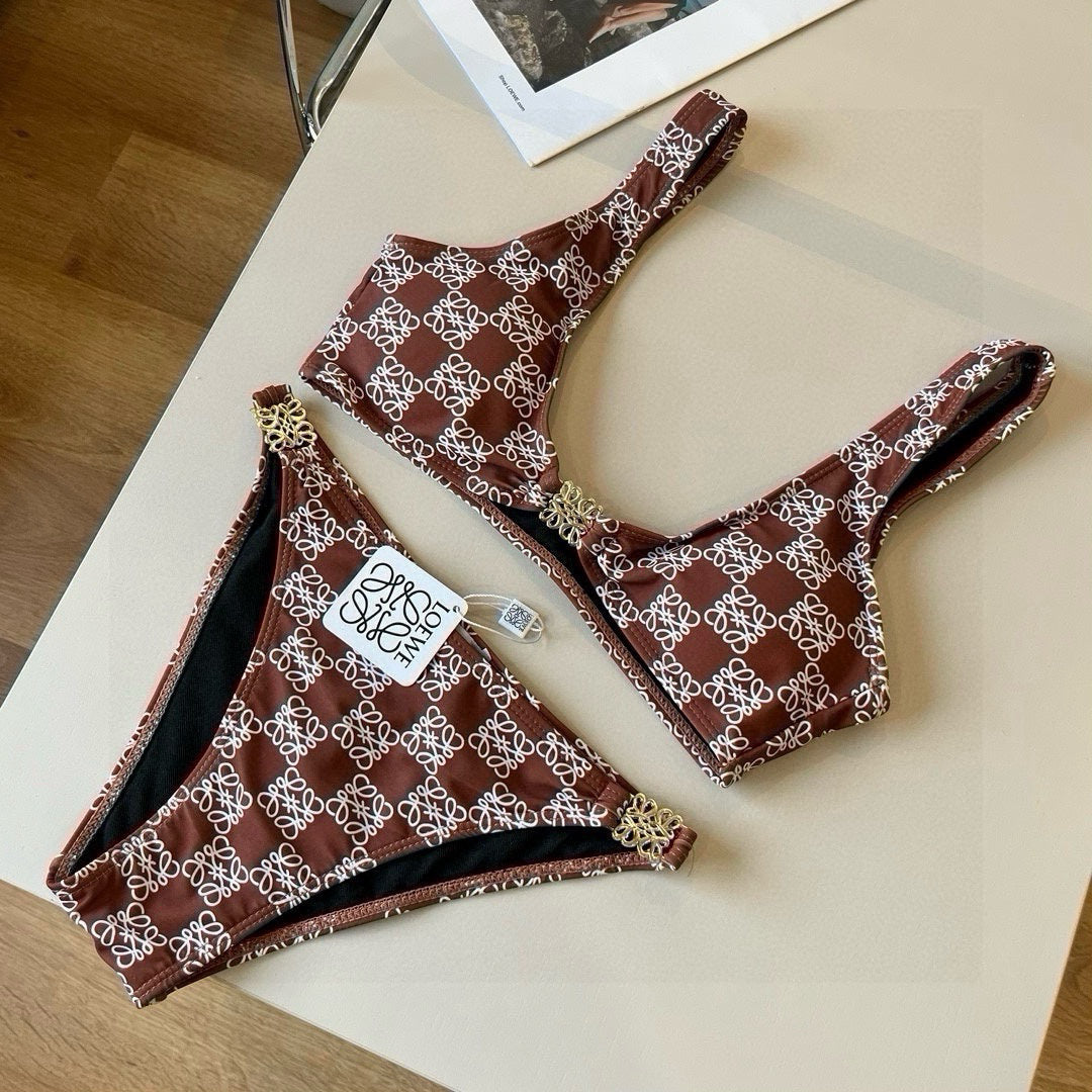 25 New style printed swimsuit