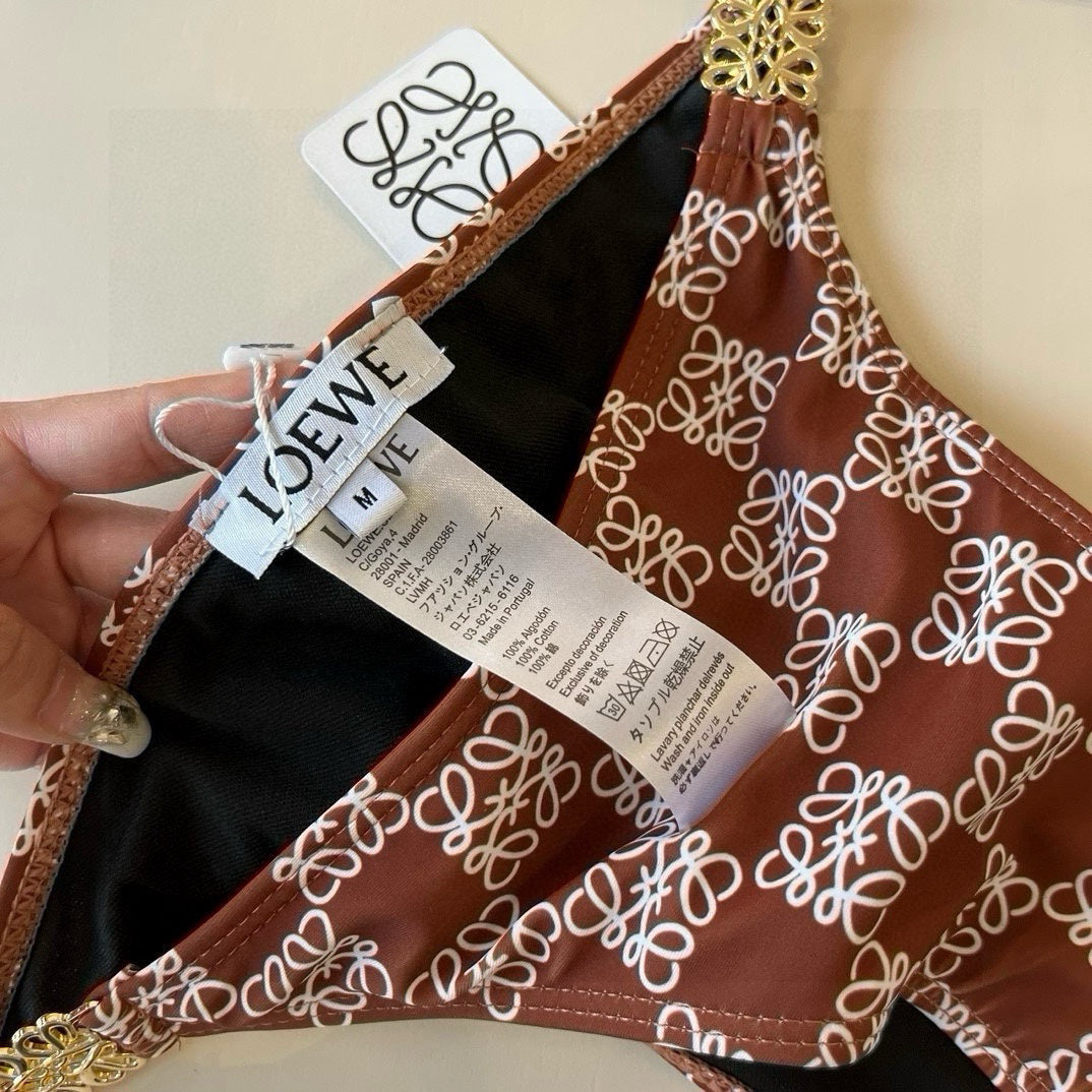 25 New style printed swimsuit