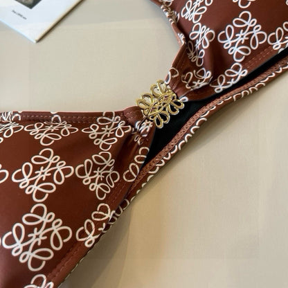 25 New style printed swimsuit