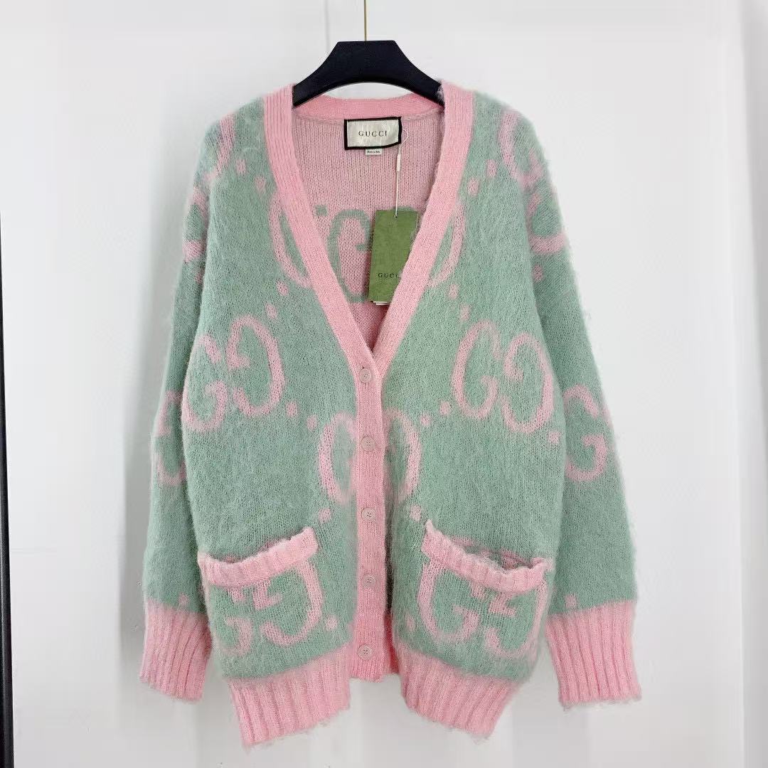 25 new classic mohair knitted cardigan