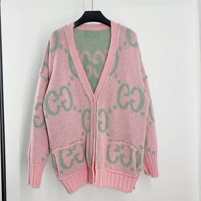 25 new classic mohair knitted cardigan