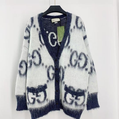 25 new classic mohair knitted cardigan