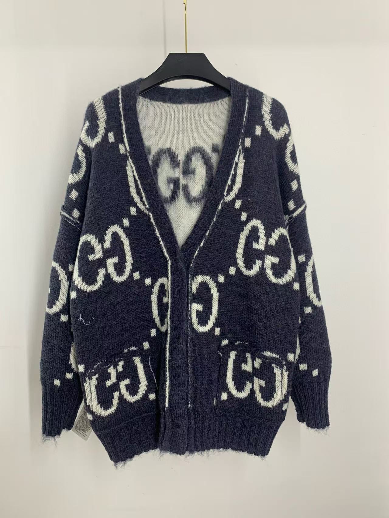 25 new classic mohair knitted cardigan