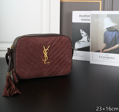 25 new suede crossbody shoulder bag