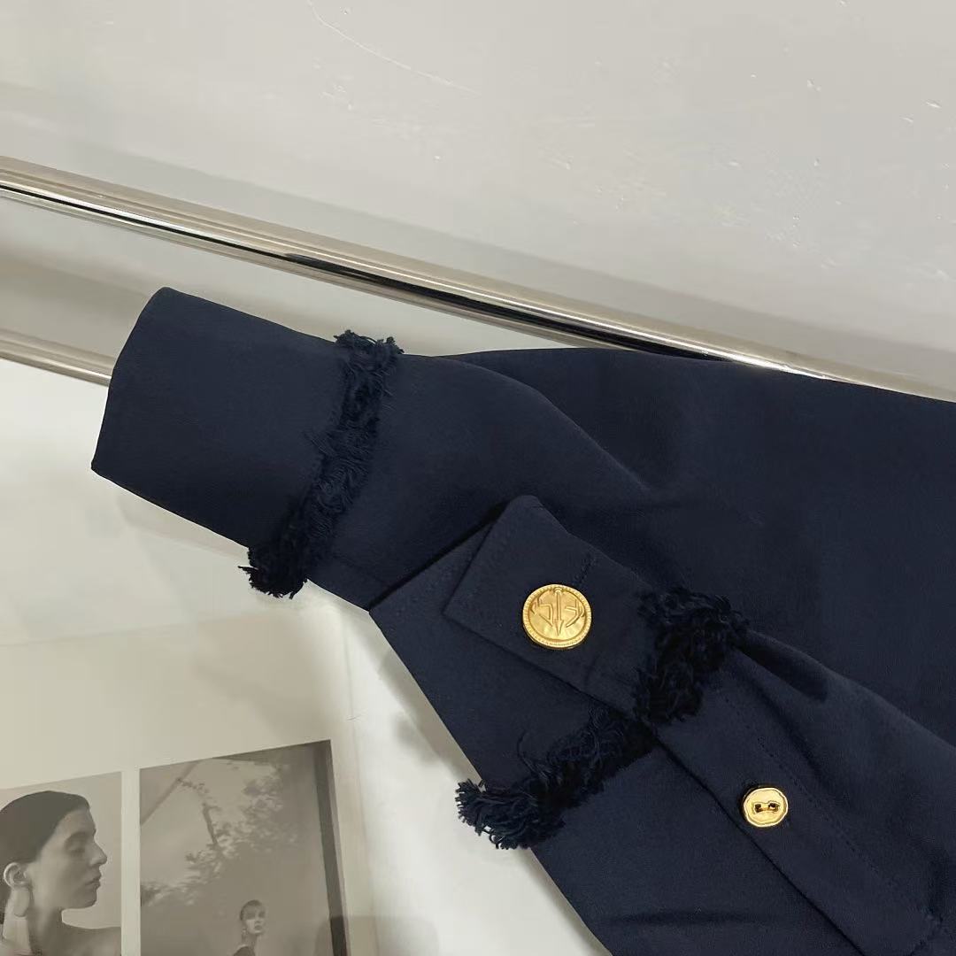 Belt long windbreaker jacket