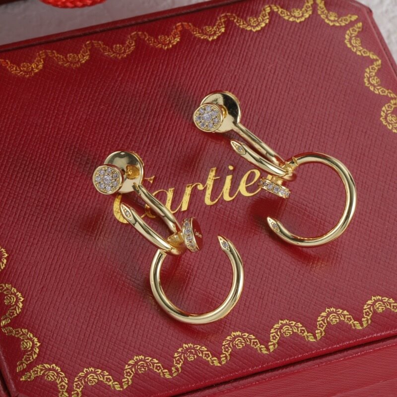 Classic Curved Nail Earrings