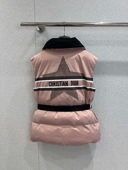 25Fw new Alpine skiing limited edition buckle waistband cotton vest