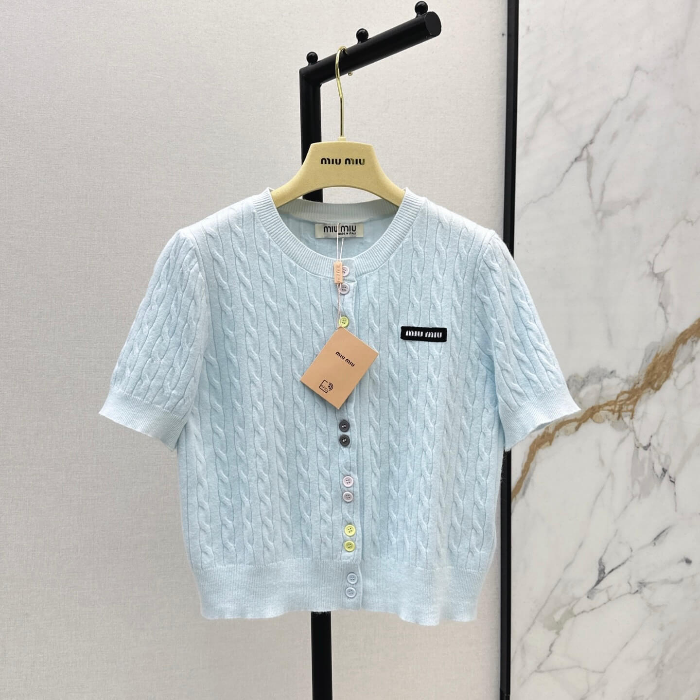 Fresh & Layered Knit Short-Sleeve Top