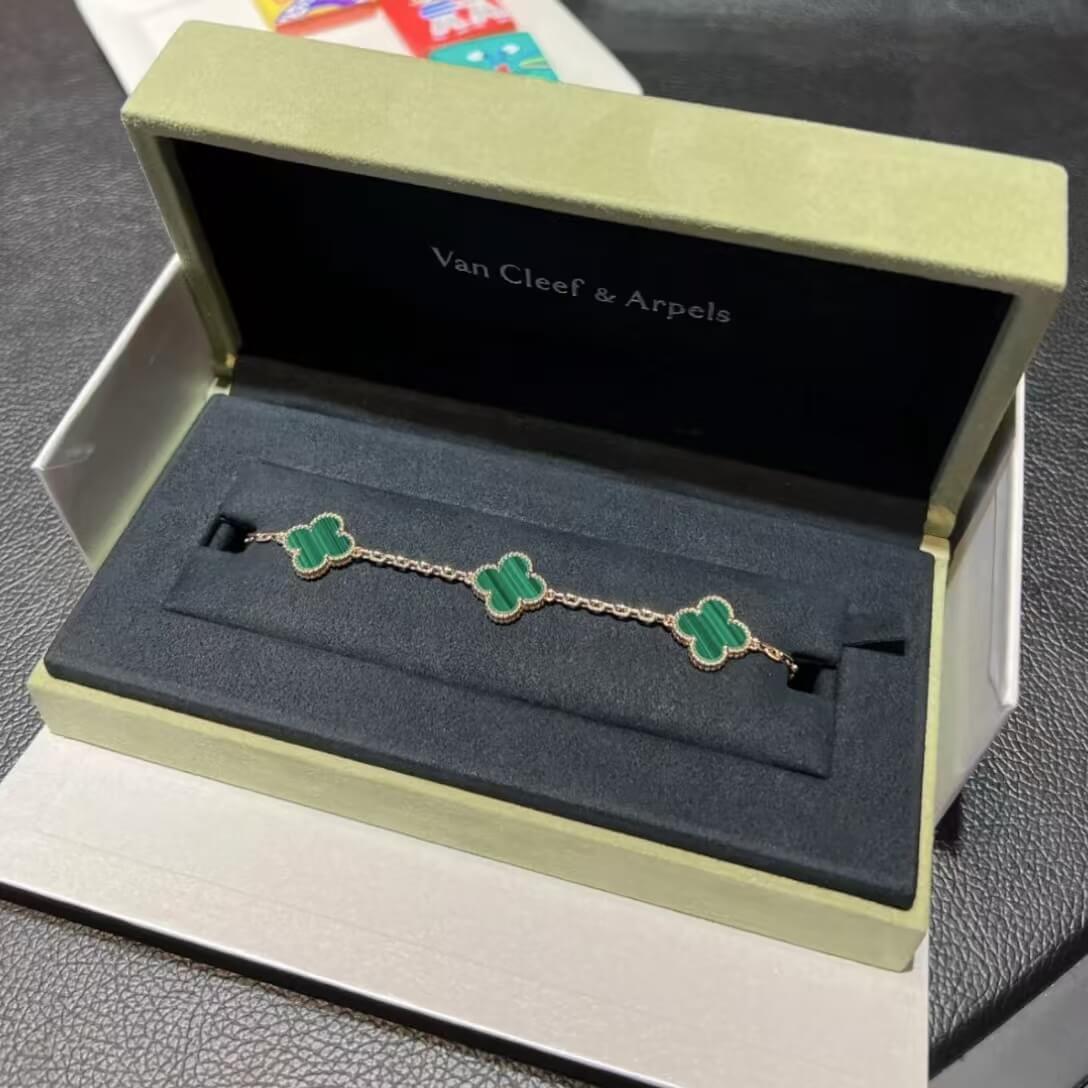 Lucky Clover Adjustable Wrap Bracelet