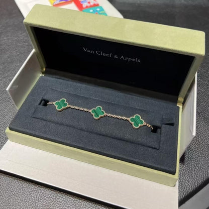 Lucky Clover Adjustable Wrap Bracelet