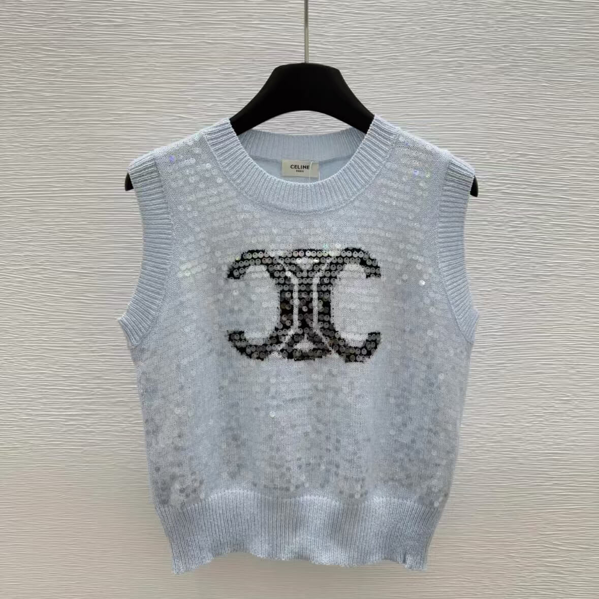 Fashionable Fully Sequined Vest