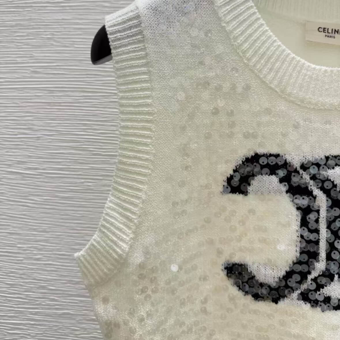 Fashionable Fully Sequined Vest