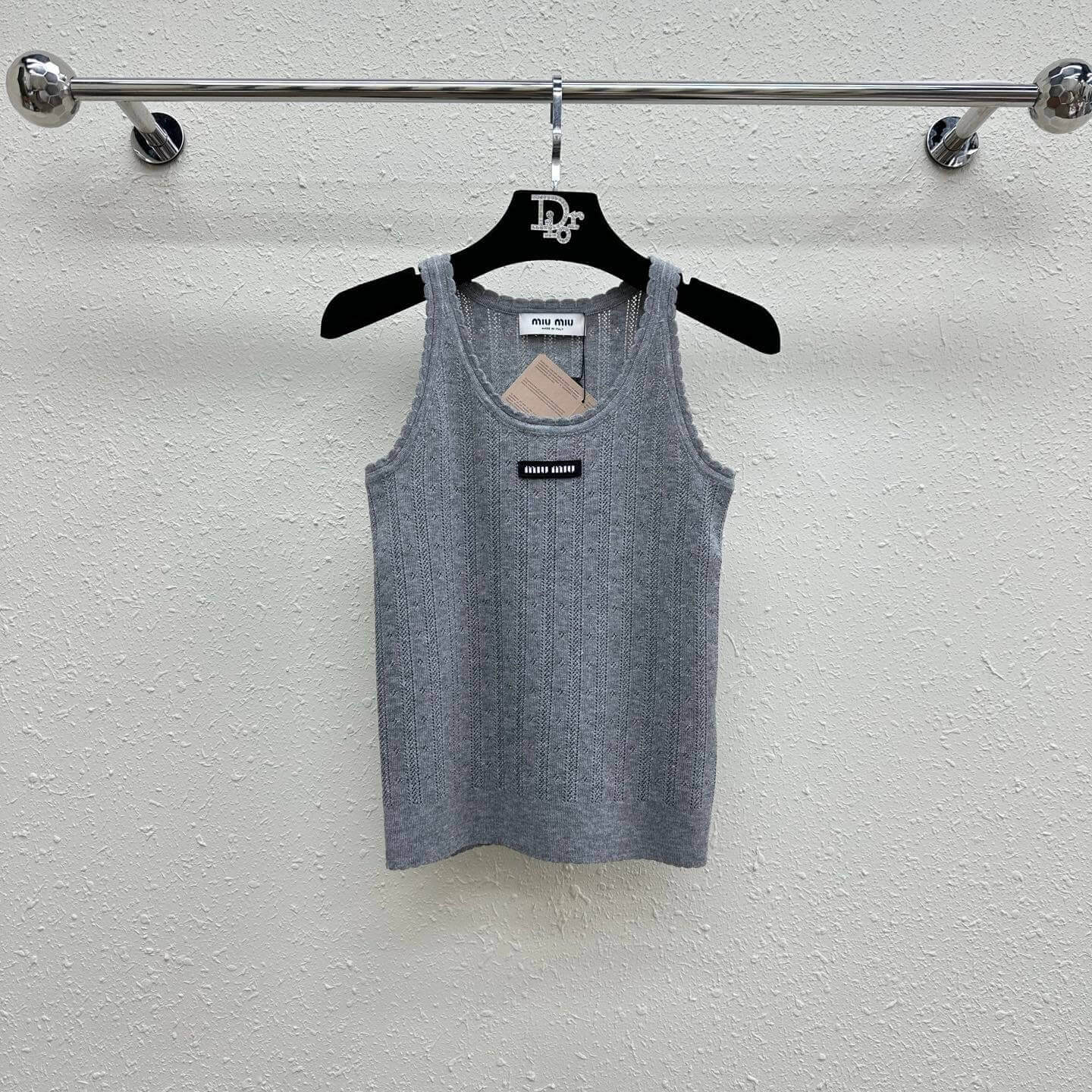 Minimalist Cut-Out U-Neck Vest