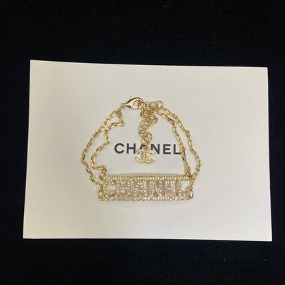 Classic Double-Layer Letter Bracelet