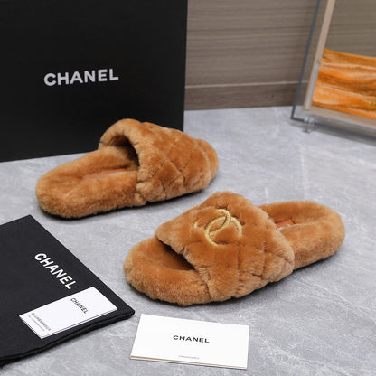 25fw Lambswool slippers