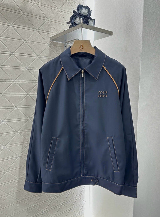 25SS contrast color silhouette jacket suit