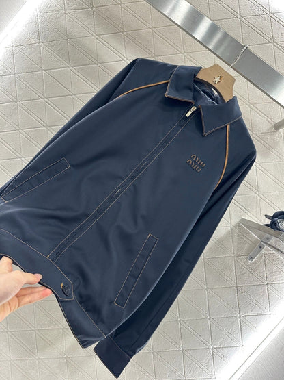 25SS contrast color silhouette jacket suit