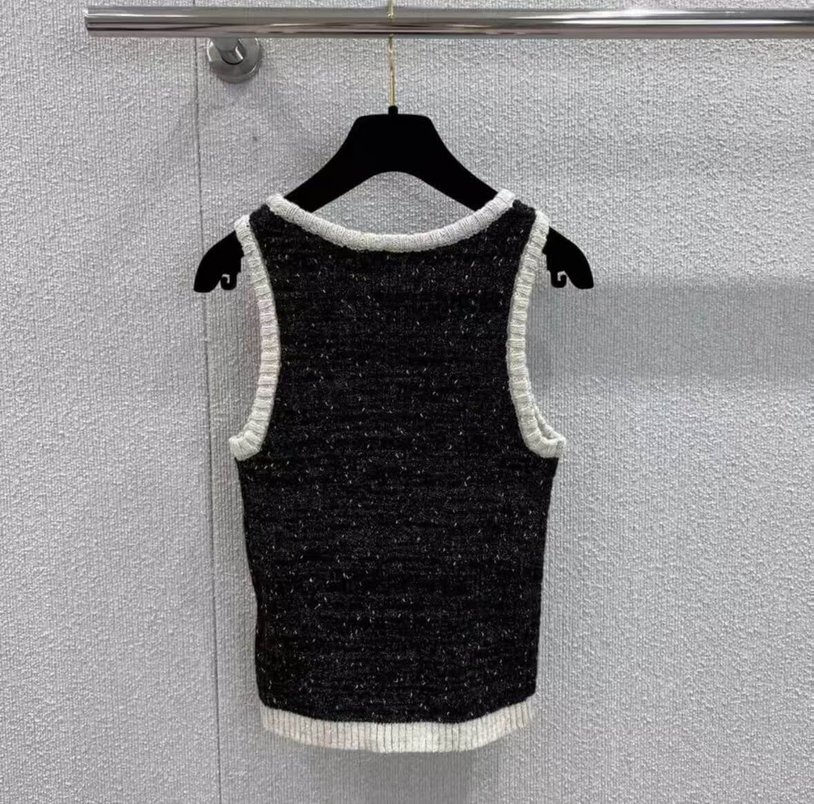 Minimalist Premium Textured Knit Vest