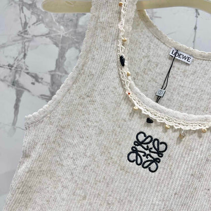 Slim-Fit Colorblock Sleeveless Shell Top