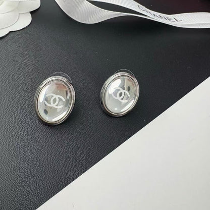 Edgy Mirror-Finish Stud Earrings