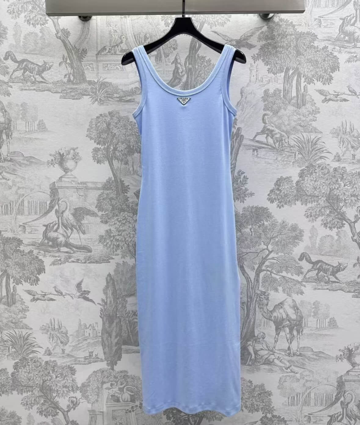 Classic Cropped Solid Color Vest Dress