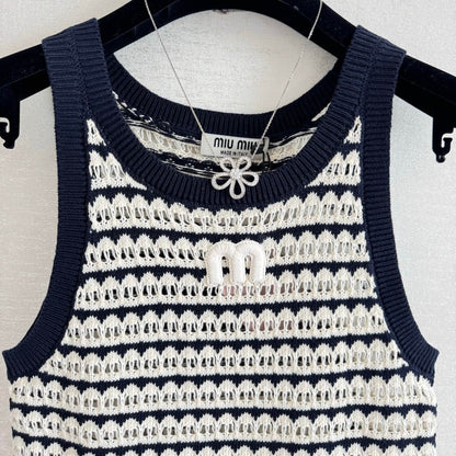 Vacation Style Openwork Vest