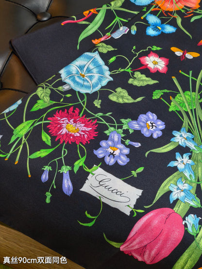 G 25 Floral Scarf