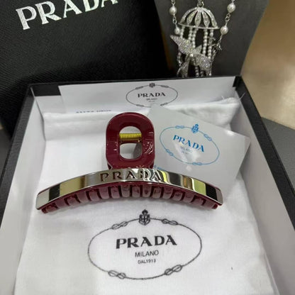 Classic Minimalist Letter Hair Claw Clip