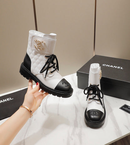 25fw Motorcycle boots Ankle boots