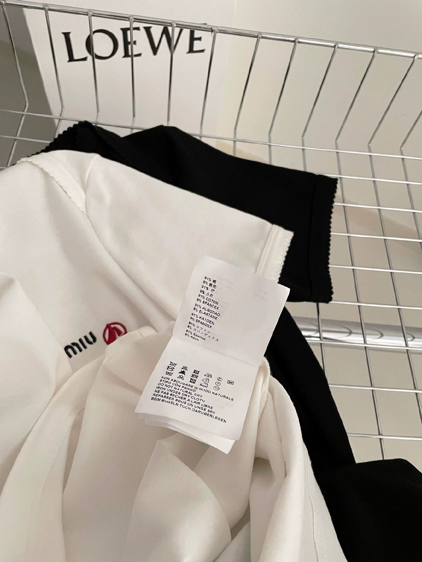 25ss all-match round neck knitted short sleeves