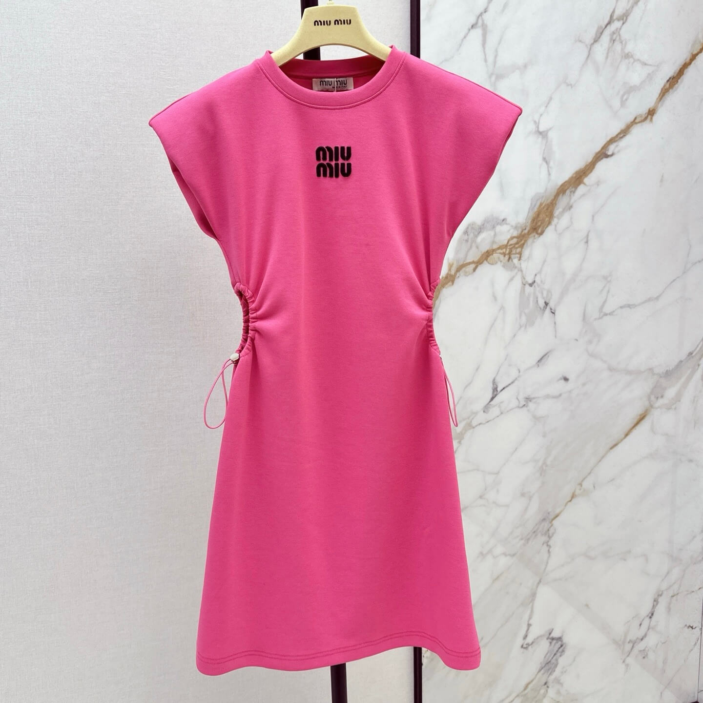 Casual-Chic Belted Cutout Dress