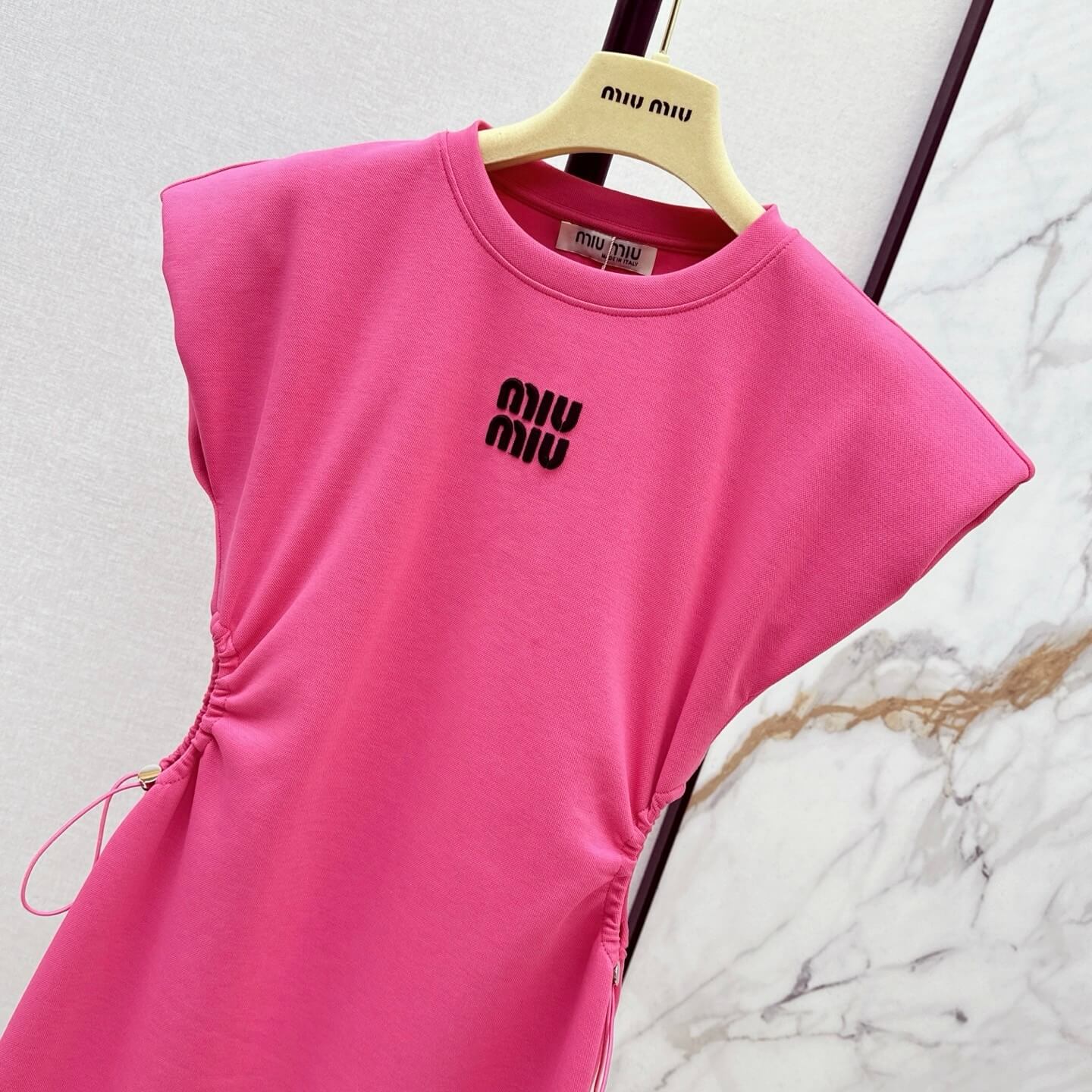 Casual-Chic Belted Cutout Dress