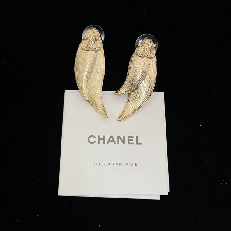 Trendy Plume Drop Earrings