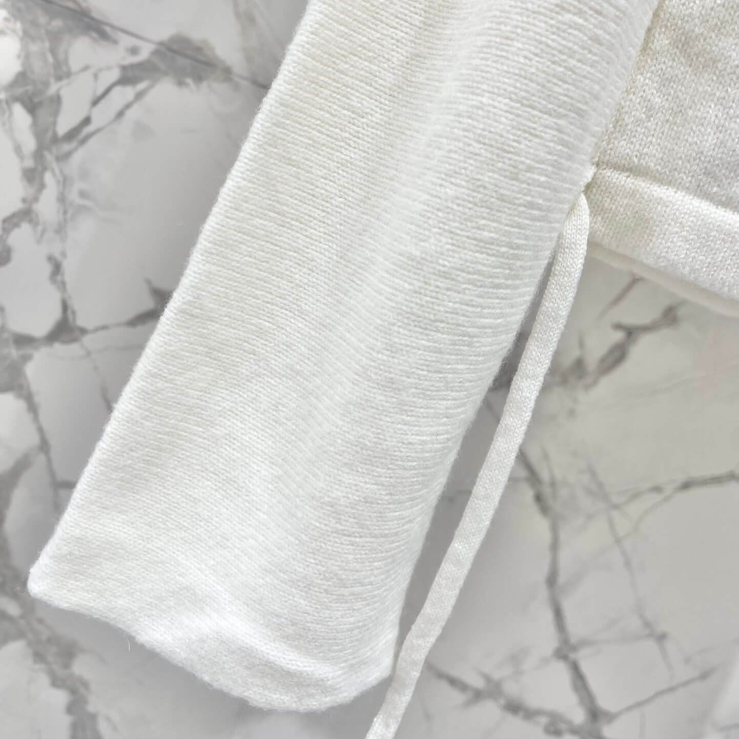 Slouchy Hooded Knit Jacket