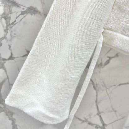 Slouchy Hooded Knit Jacket