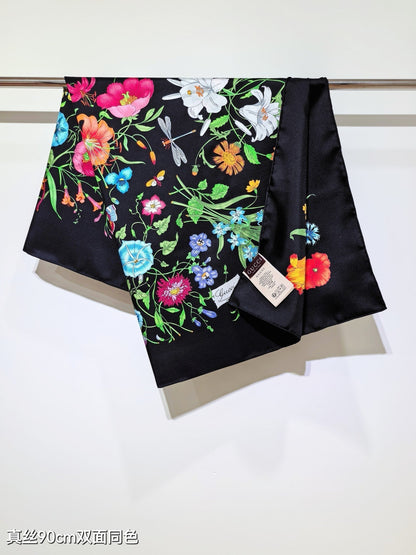 G 25 Floral Scarf