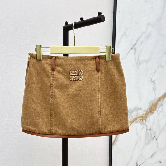 Fashionable Vintage Denim Skirt