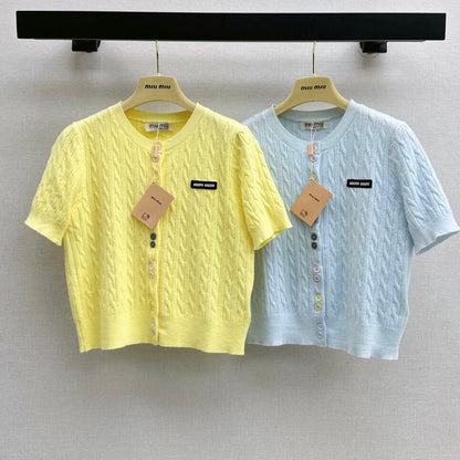 Fresh & Layered Knit Short-Sleeve Top