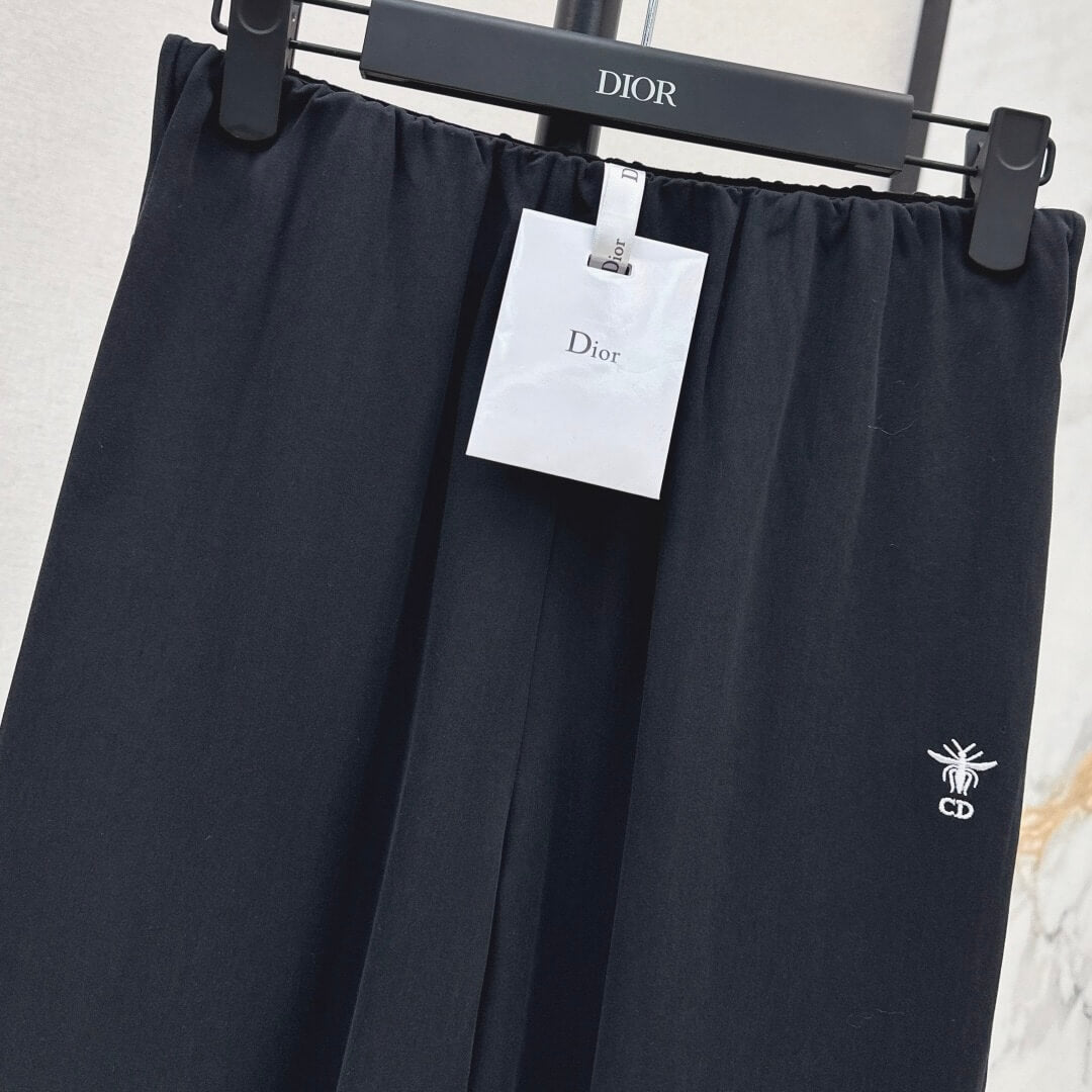 Unlined Wide-Leg Trousers