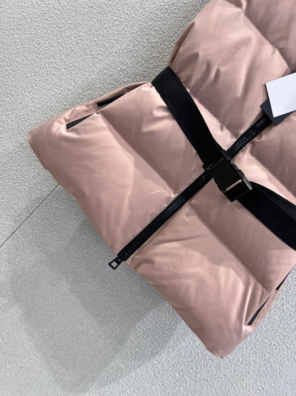 25Fw new Alpine skiing limited edition buckle waistband cotton vest